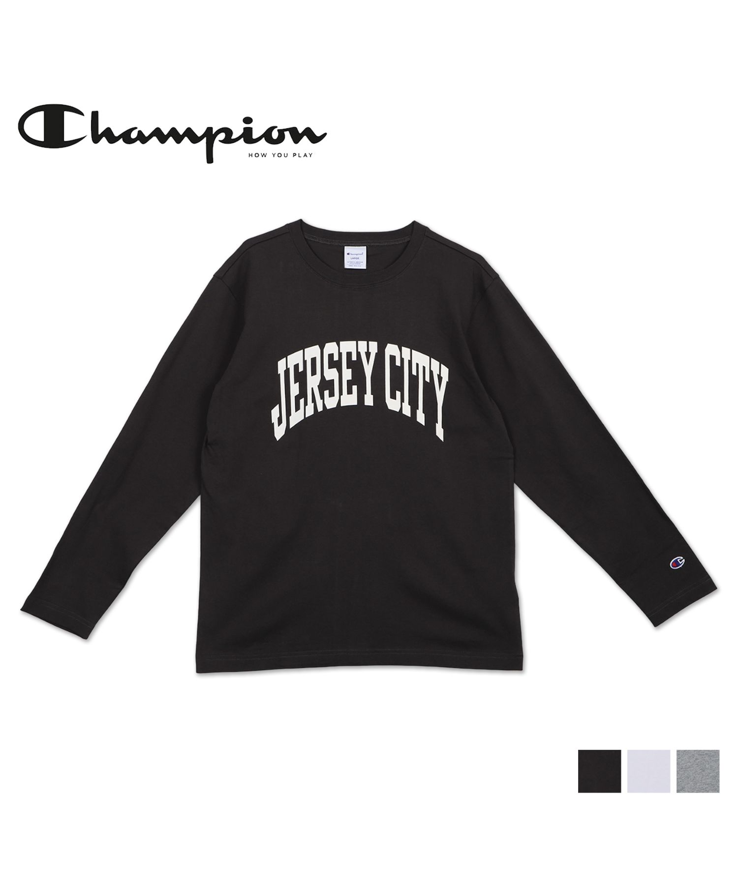 セール】 チャンピオン Champion Tシャツ 長袖 ロンT カットソー