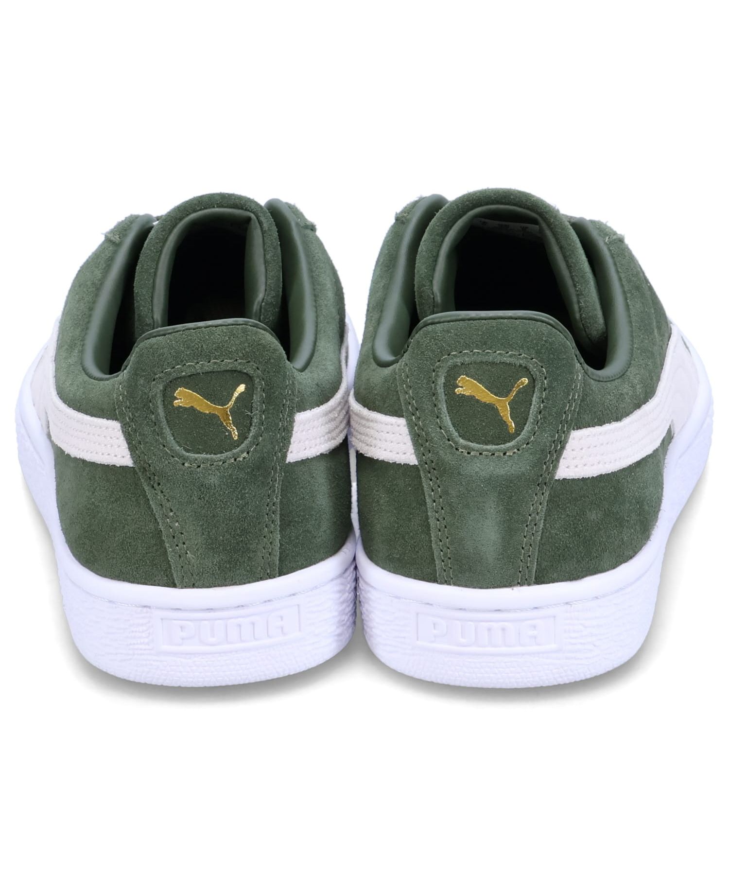 Puma Men Suede Classic XXI green deep olive tart apple puma