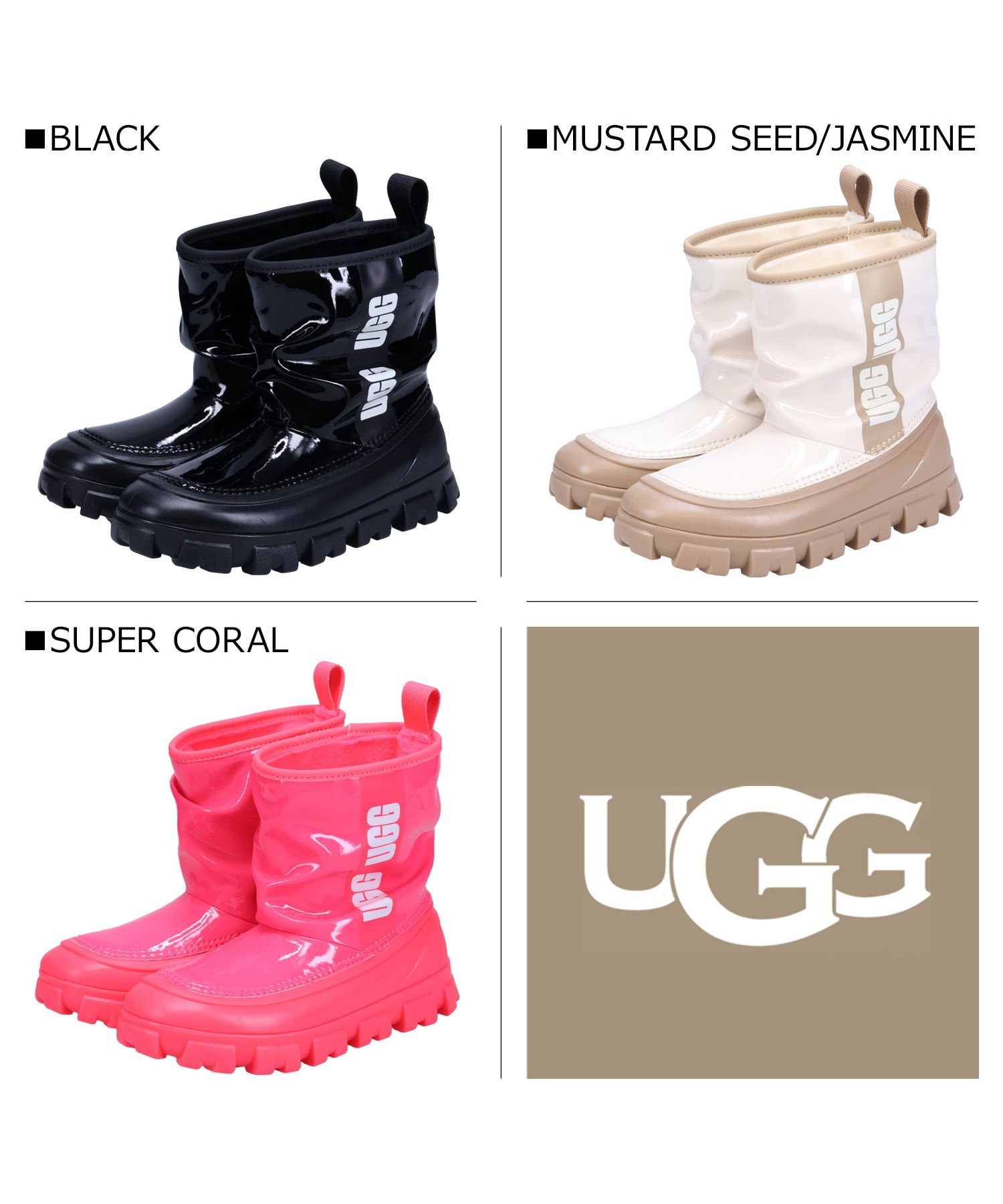 国内外の人気が集結 ブーツ アグ UGG UGG アグ レインブーツ ブレラ クラシック 長靴 靴
