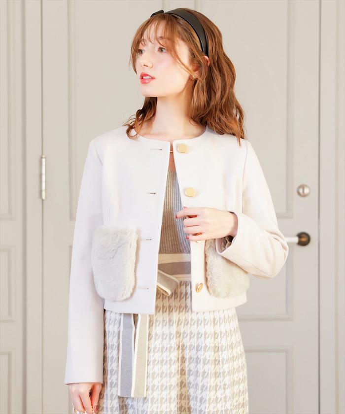 【美品】Moredde 上品キーネックのワンピース Moredde マタニティ・産後使える 授乳が簡単 上品キーネックの