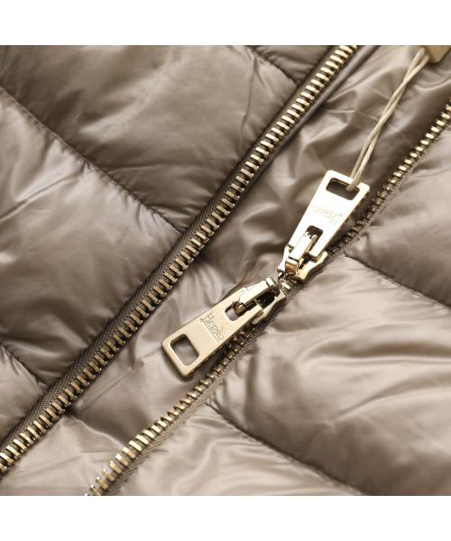 美品】HERNO ヘルノ ダウンコート 44 XL ブラウングレー ベルト付