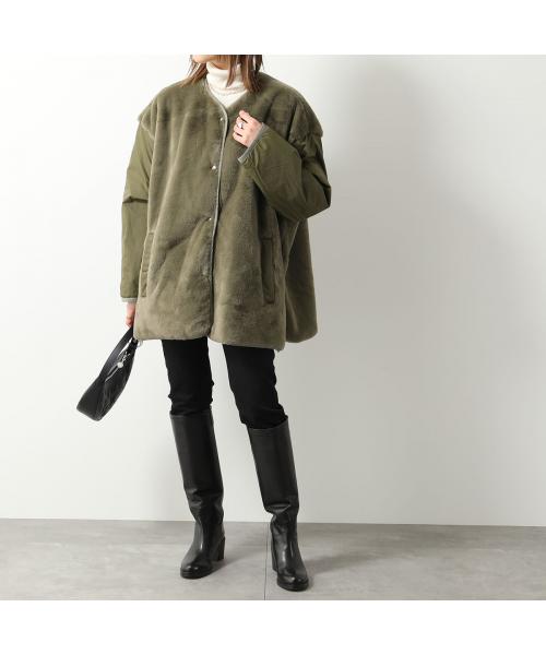 値下げ】 UGG ポーチ キルティングファーブラック