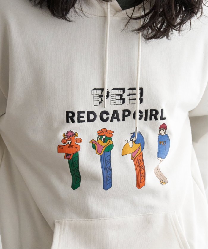 セール18%OFF】PEZ×Red Cap Girl コラボパーカー(505766696