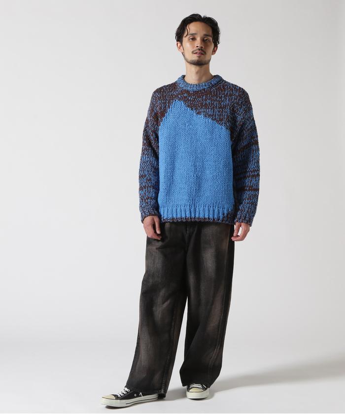 YOKE/ヨーク/Intarsia Crewneck Sweater ニット YOKE/ヨーク/Intarsia Crewneck Sweater | GARDEN（ガーデン