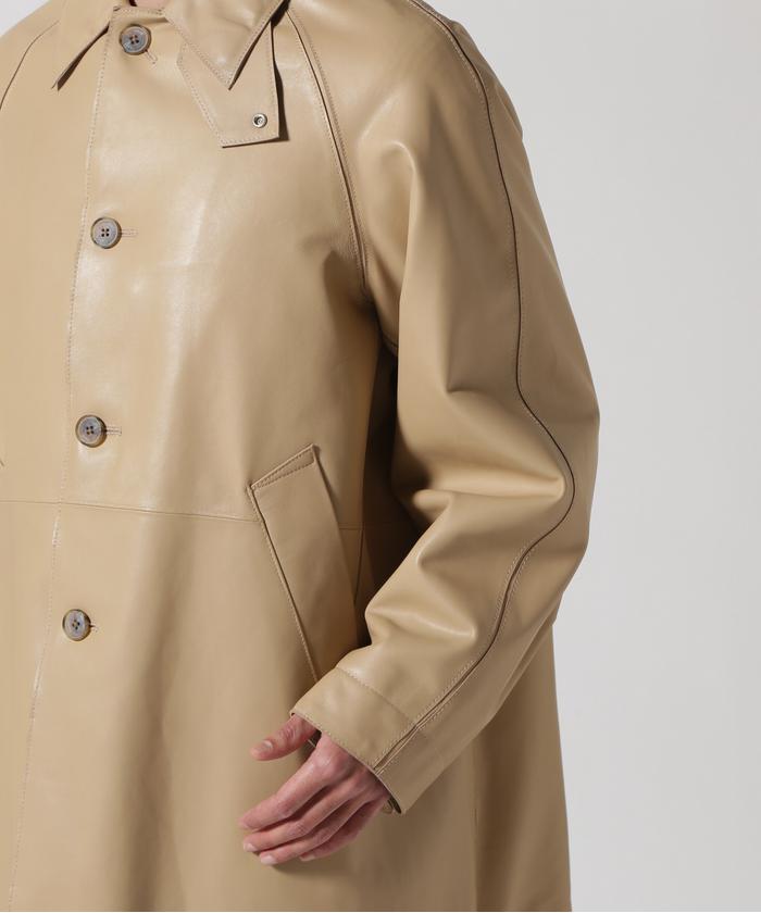 YOKE/ヨーク/LEATHER CUT OFF HALF COAT(505844903) | ガーデン