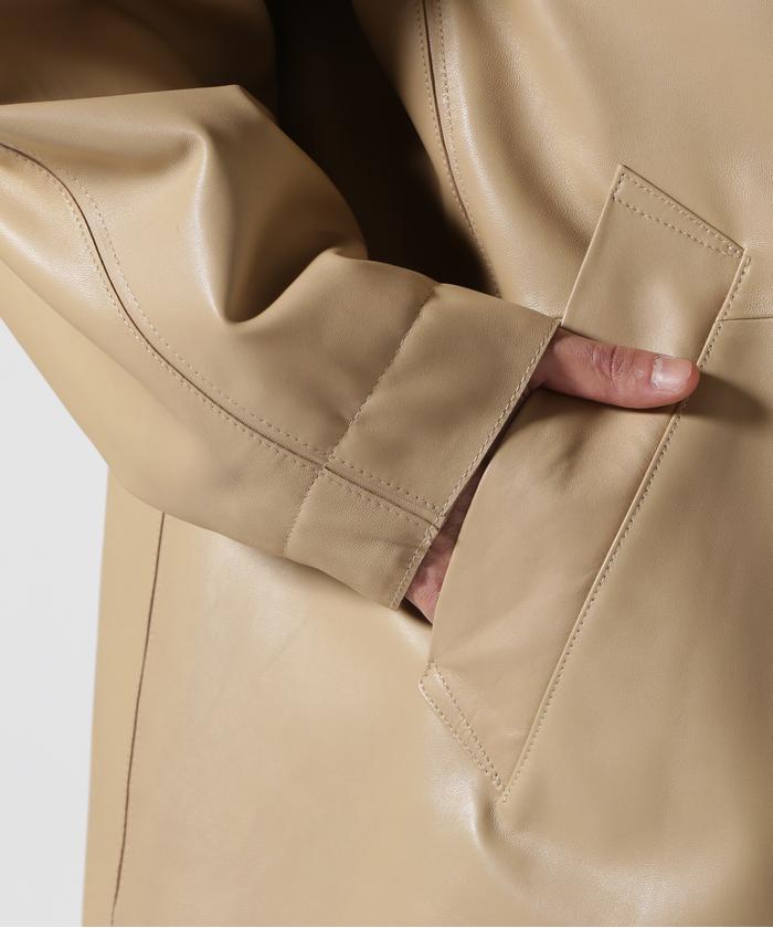 YOKE/ヨーク/LEATHER CUT OFF HALF COAT(505844903) | ガーデン YOKE/ヨーク/LEATHER CUT OFF HALF COAT(505844903) | ガーデン