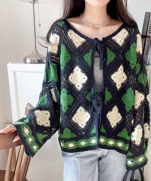 ANDERSSON BELL 売れ筋商品|||アンダーソン ベル カーディガン アウター レディース Cardigans Green ANDERSSON BELL アンダーソン ベル カーディガン アウター