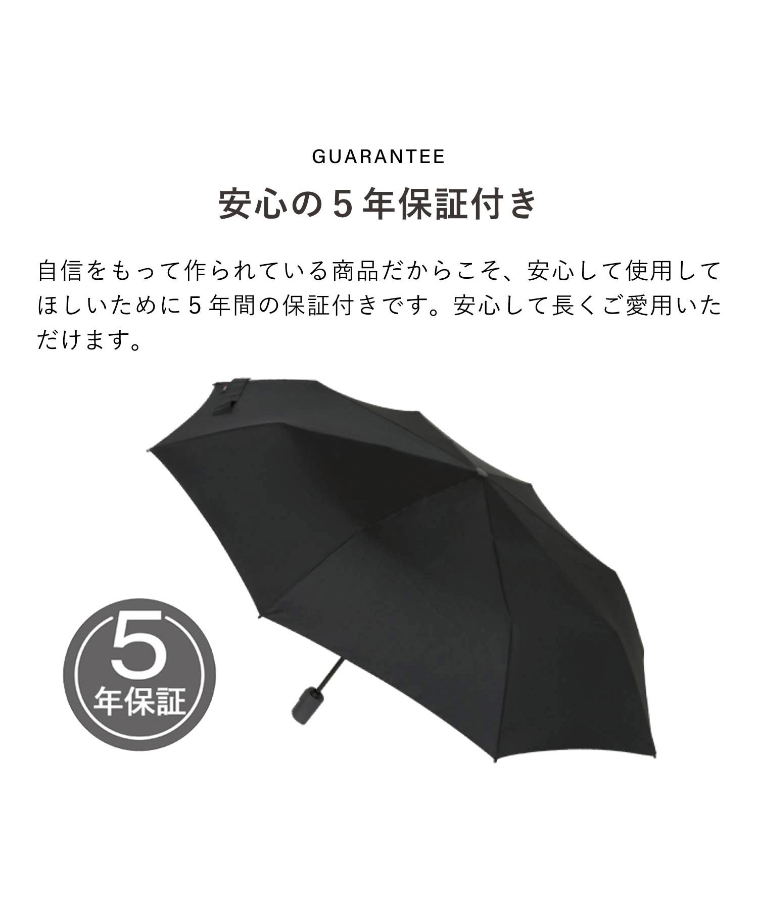 クニルプス Knirps 正規品5年保証 折りたたみ傘 メンズ