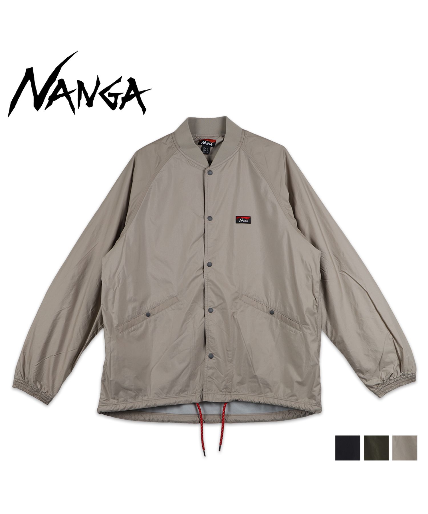 セール10%OFF】 NANGA ナンガ コーチジャケット アウター リブカラー