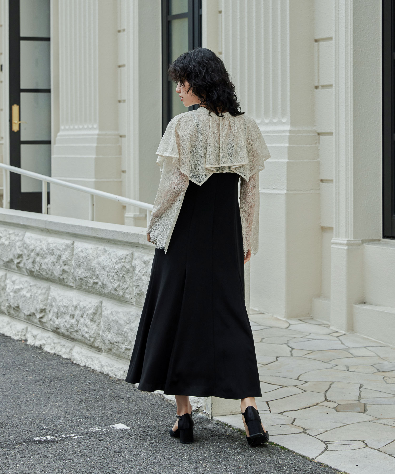 再再再入荷‼️ ボレロレイヤードワンピース パーティドレス 結婚