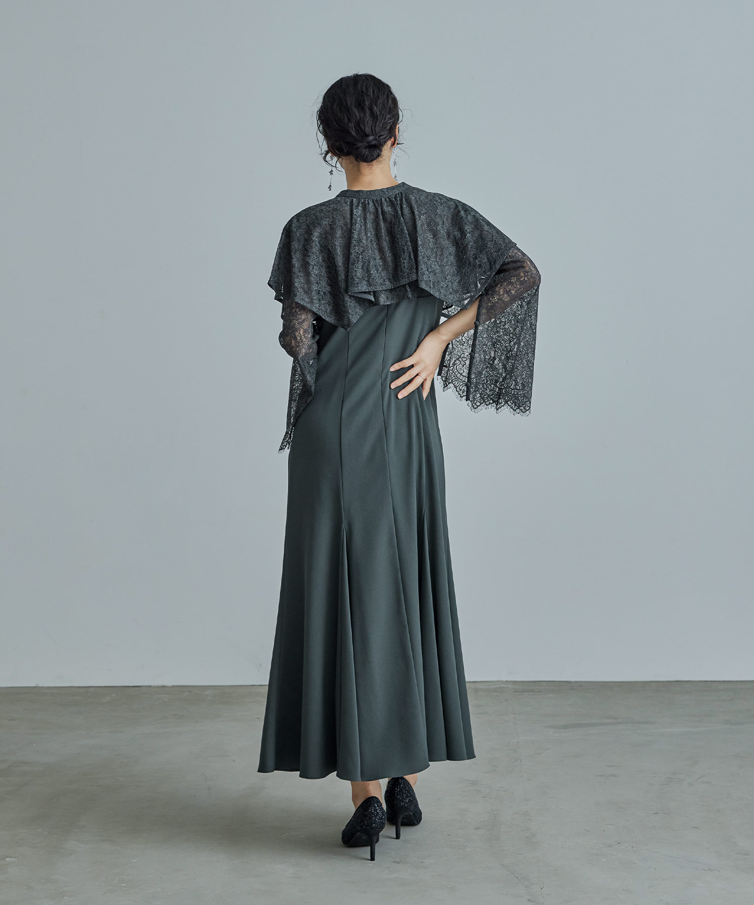 再再再入荷‼️ ボレロレイヤードワンピース パーティドレス 結婚