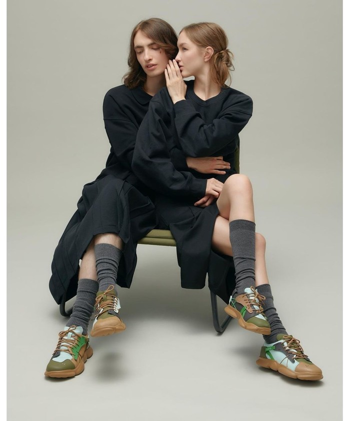 着用1回 CAMPER TWINS 革靴 プレーントゥ 厚底 40(25.5) 着用1回 CAMPER TWINS 革靴 プレーントゥ 厚底 40(25.5)