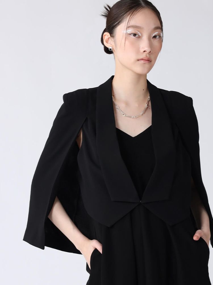 ヤマダヤresil ケープデザインショートジャケット セール】レジル resil ケープデザインショートジャケット