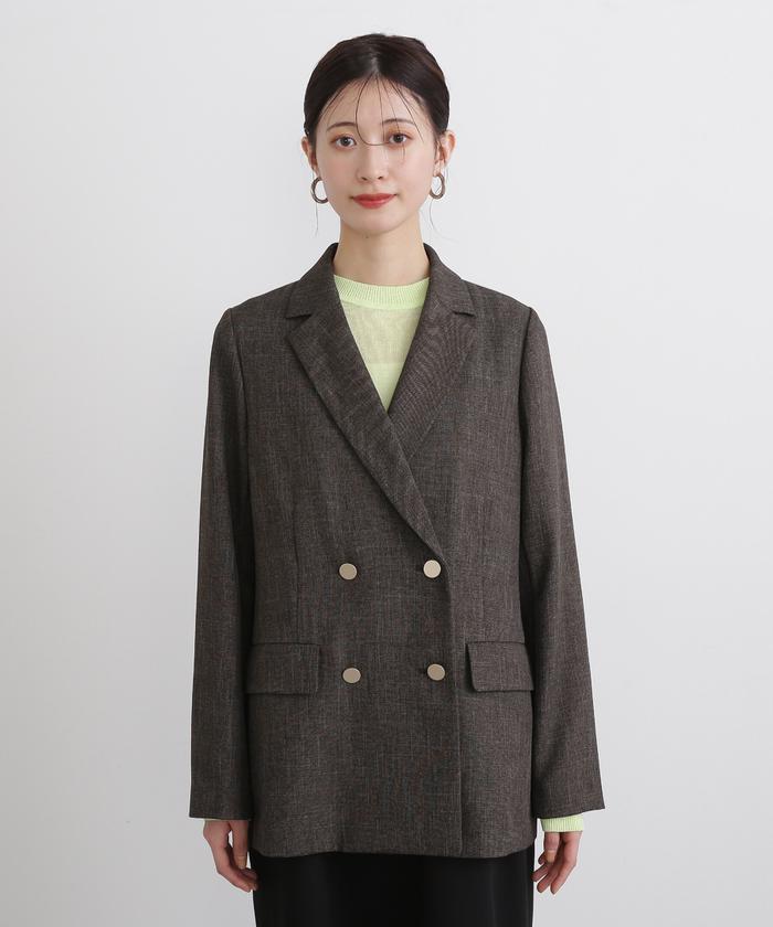 ダブルブレストテーラードジャケット《S Size Line》 (505849436 ダブルブレストテーラードジャケット《S Size Line》 (505849436
