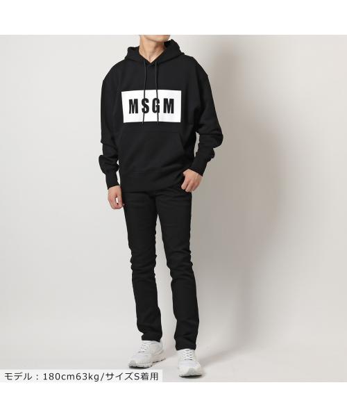 極美品】MSGM エムエスジーエムスウェットトレーナー黒Sサイズ