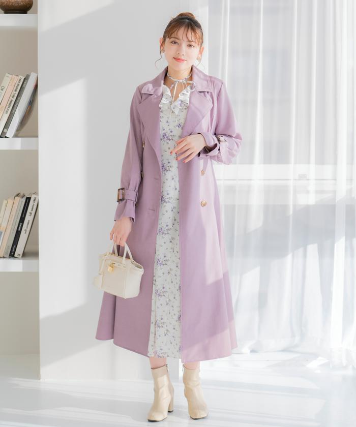 セール 40%OFF】Wボタンスプリングコート(505851368) | ウィル