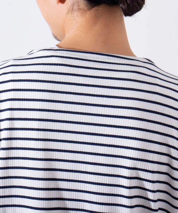 GUCCI ボートネックボーダーロングTシャツ　S GUCCI ボートネックボーダーロングTシャツS