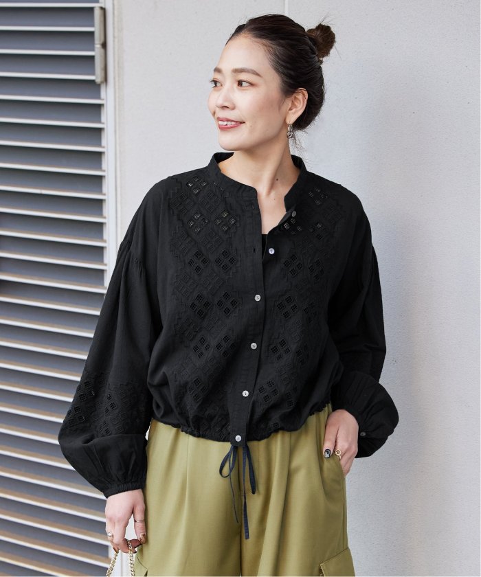 【Self Portrait】タイディテールの英国刺繍コットンミディSK 刺しゅうキット 『マカベアリス 12ヶ月のモチーフとことり 海の