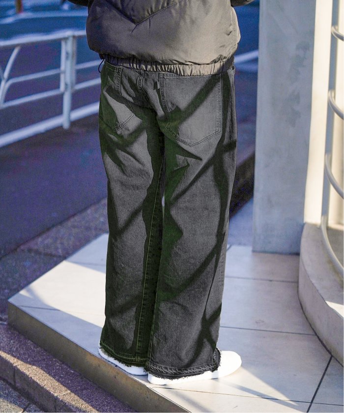 中古・古着通販】jieda (ジエダ) デニムパンツ ブラック サイズ