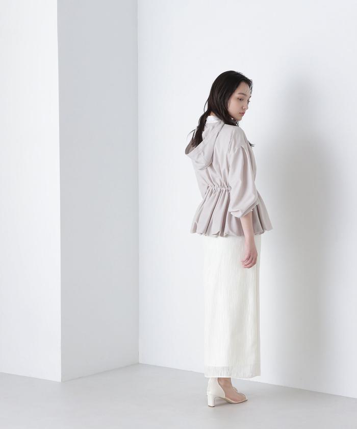 ペプラムバルーンブルゾン 24SS(505847355) | ナチュラル