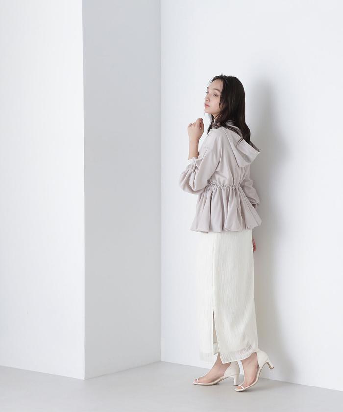 ペプラムバルーンブルゾン 24SS(505847355) | ナチュラル