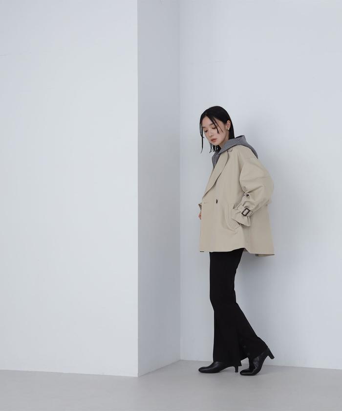 セール 10%OFF】テントラインミディトレンチコート 24SS