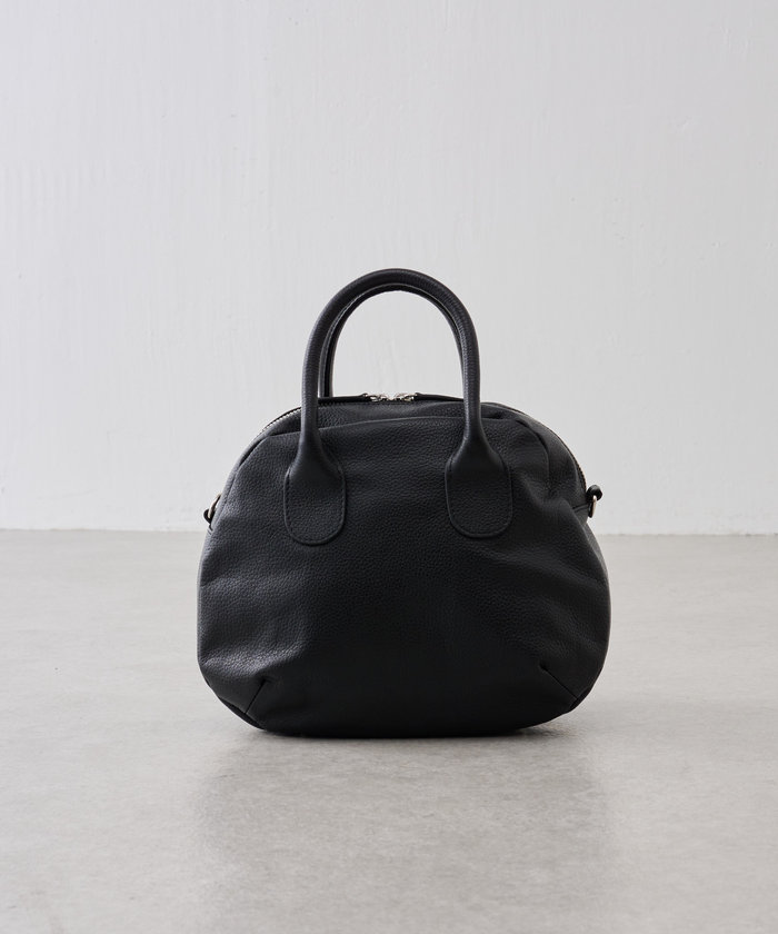 極美品】BEARDSLEY ビアズリー 2.718牛革クロスボディバッグ 黒色