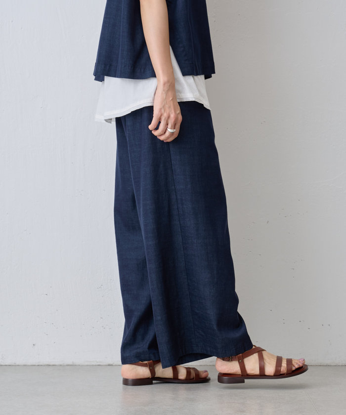 BEARDSLEY｜マルチウエストリブパンツ | Rakuten Fashion(楽天