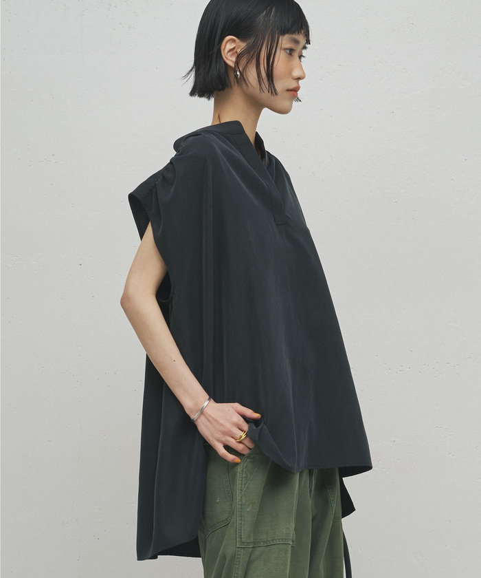 セール 50%OFF】《セットアップ対応》ギャザーブラウス