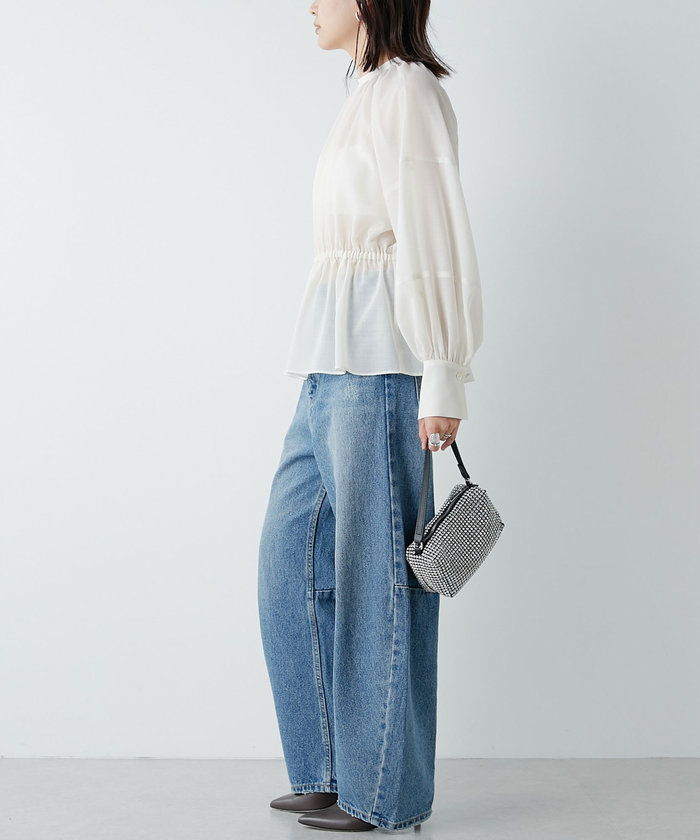 セール 40%OFF】【Drawing Numbers】ウォッシャブルボイル セール 40%OFF】【Drawing Numbers】ウォッシャブルボイル