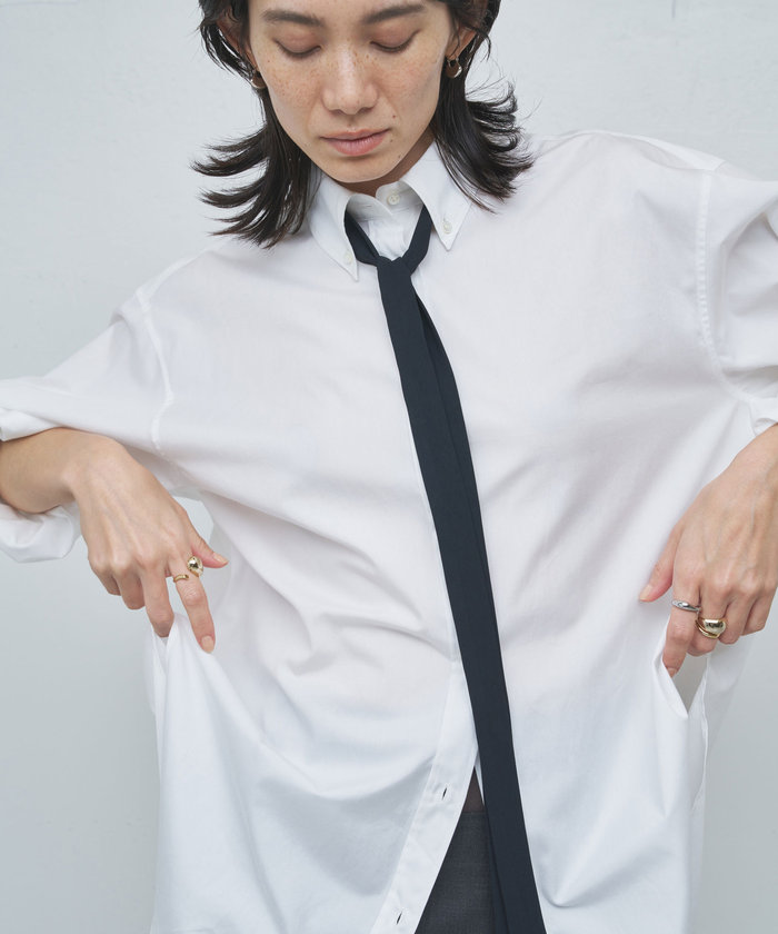 タイ付きブロードシャツ セール 20%OFF】タイ付きブロードシャツ(505854719) | ガリャル