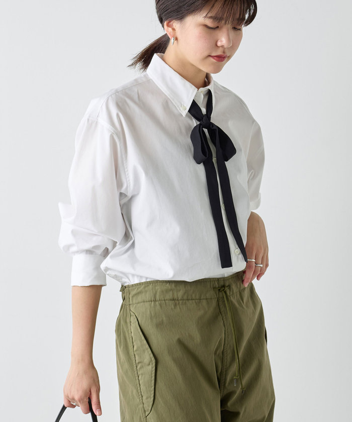 タイ付きブロードシャツ セール 20%OFF】タイ付きブロードシャツ(505854719) | ガリャル