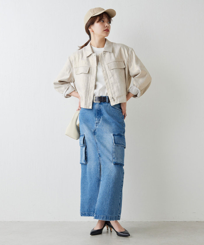 セール 70%OFF】デニムカーゴスカート(505854869) | ガリャルダ