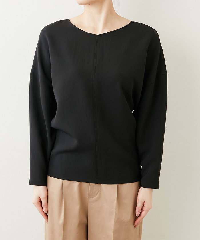 セール 30%OFF】【WEB限定】ジャージードルマンブラウス