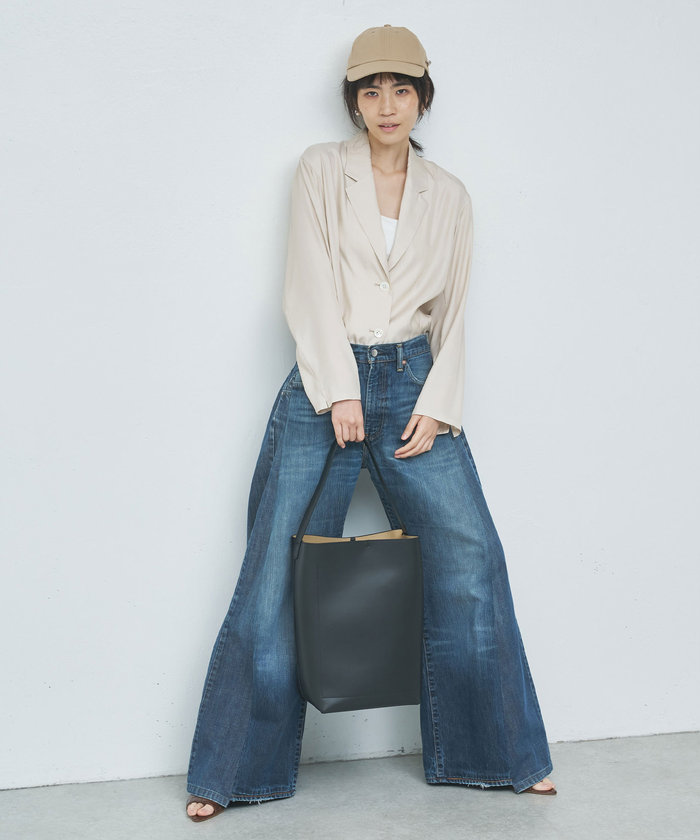 美品✨定価3.5万 ガリャルダガランテ フィブリルジャケット 洗える ネイビー 美品✨定価3.5万 ガリャルダガランテ フィブリルジャケット