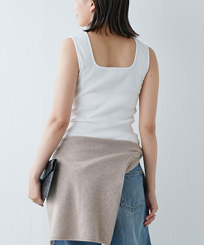 セール】【La nature linge】スクエアタンクトップ(505854920