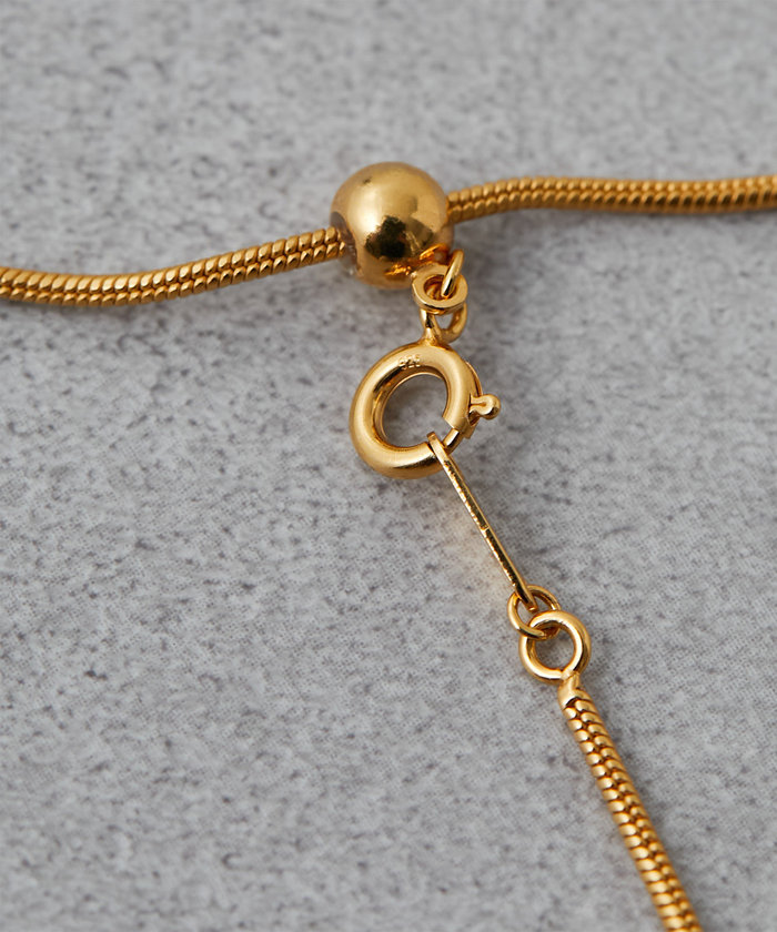 Hoaw. Heart Gold ネックレス　ゴールド Hoaw.】Heart Gold ネックレス | Whim Gazette(ウィム ガゼット