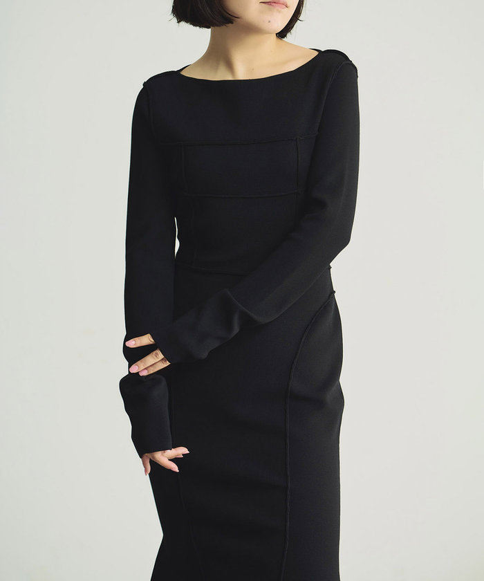 セール 60%OFF】【長谷川京子さんコラボ】ハーフミラノニット セール 60%OFF】【長谷川京子さんコラボ】ハーフミラノニット