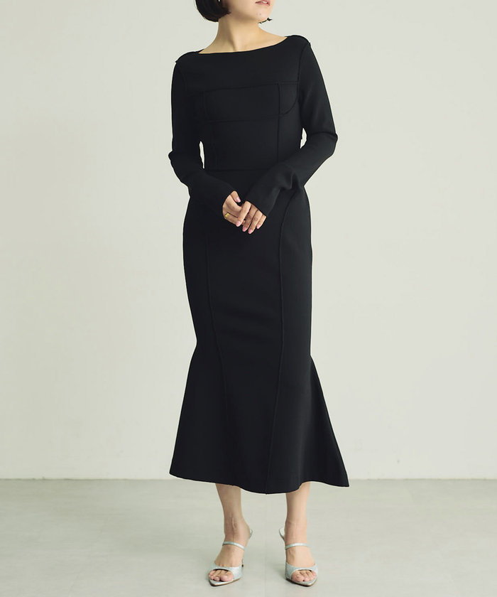 セール 60%OFF】【長谷川京子さんコラボ】ハーフミラノニット