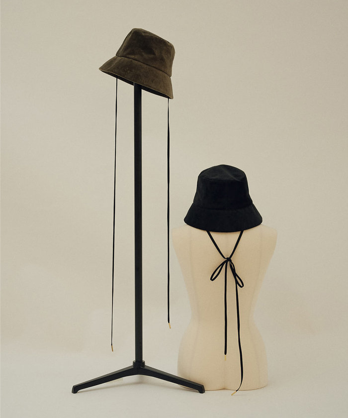 ★【 ENTWURFEIN 】Velonica Cap ベルベット素材 レディース】Velonica cap | ENTWURFEIN(エントワフェイン