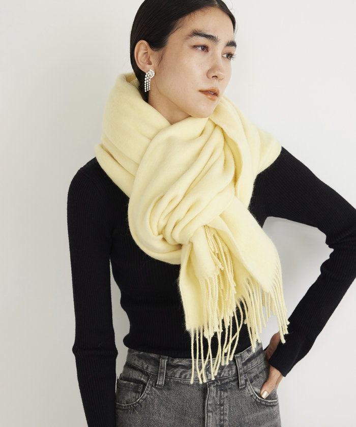 美品☆【Whim Gazette】ビッグウールストール セール】ビッグウールストール(505855464) | ウィムガゼット