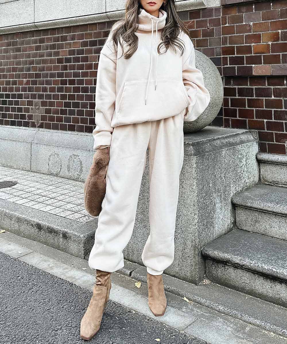 エストレジャ esutoreja ハイネックスウェットセットアップ エストレジャ esutoreja ハイネックスウェットセットアップ