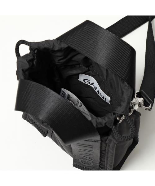 GANNI ショルダーバッグ Recycled tech Mini Tote ミニバッグ GANNI ショルダーバッグ Recycled tech Mini Tote ミニバッグ