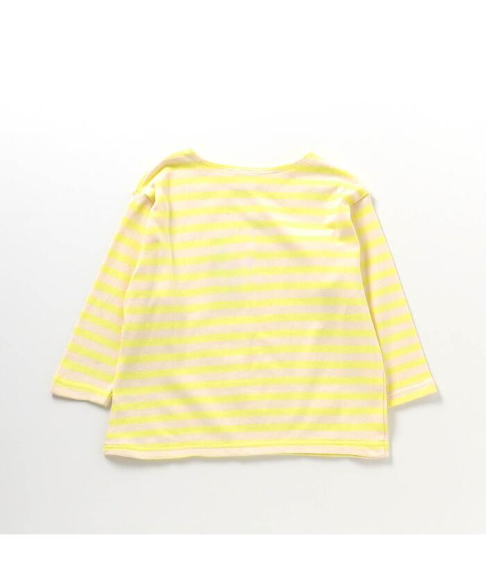 クーポン】【セール 47%OFF】【リンク】カラフルボーダーロンT