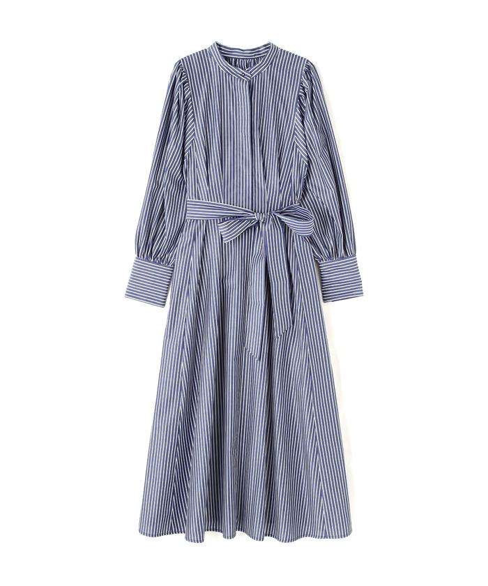 セール 60%OFF】ギャザースリーブシャツワンピース(505849416