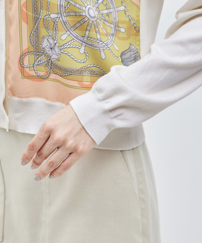 セール 40%OFF】【洗える】ヴィンテージスカーフプリント セール 40%OFF】【洗える】ヴィンテージスカーフプリント