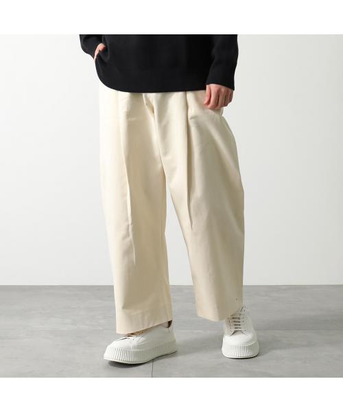 SORTE PEACHED COTTON TWILL VOLUME PLEAT PANTS | STUDIO SORTE PEACHED COTTON TWILL VOLUME PLEAT PANTS | STUDIO