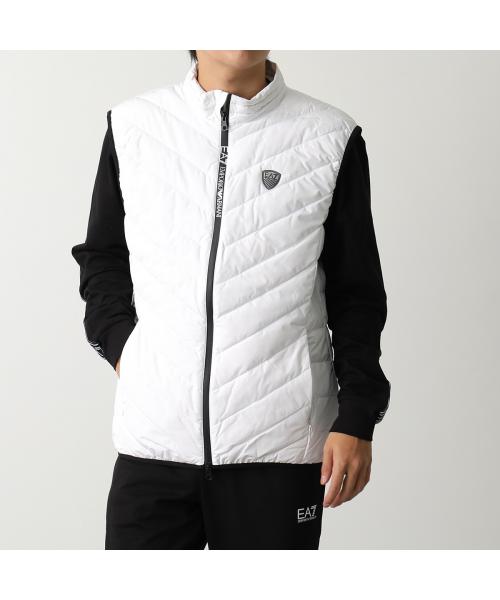EA7 Emporio Armani ダウンベスト ホワイト EA7 Emporio Armani ダウンベスト ホワイト