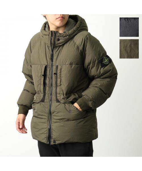 STONE ISLAND ダウンジャケット 791540723 フード付き(505856916 STONE ISLAND ダウンジャケット 791540723 フード付き(505856916