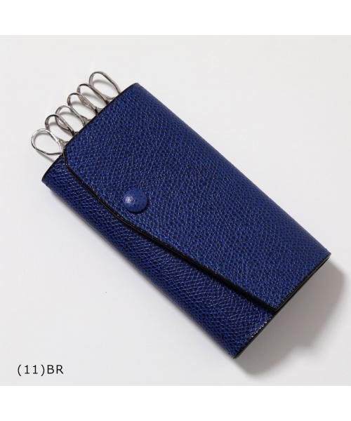 美品＊Valextra ヴァレクストラ レザー 6連キーケース ブラック ヴァレクストラ Valextra Valextra キーケース V1L76 028 レザー
